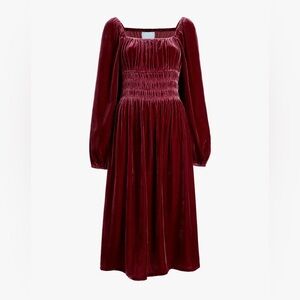 Hill House Velvet Nap Dress XS